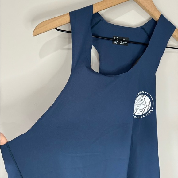 Janji Deep Blue Sleeveless Tank - Picture 4 of 9
